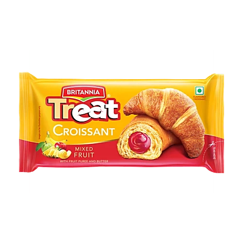 Treat Croissant Mixed Fruit 20Pk