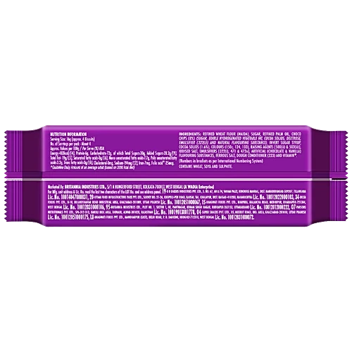 Tiger Krunch Choco Chips Biscuits  , 60G 108Pk