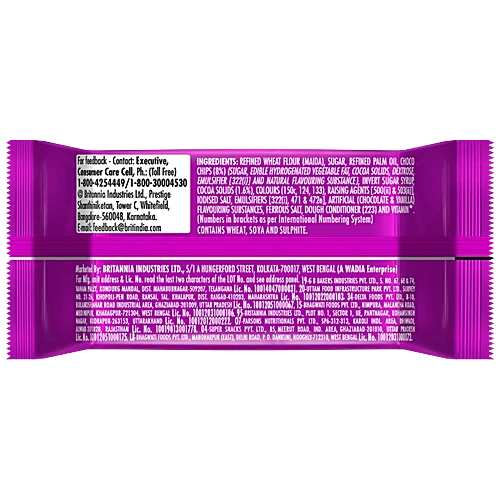 Tiger Krunch Choco Chips Biscuits , 27 g - 216 PACK