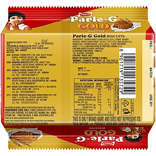 Parle-G 90gm Mrp-9