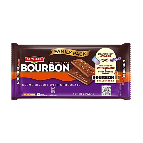 Bourbon 500G (100Gx5)