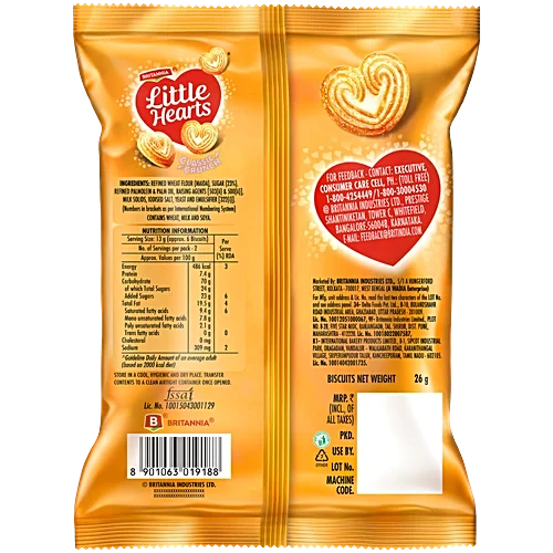 Little Hearts 26G 112Pk