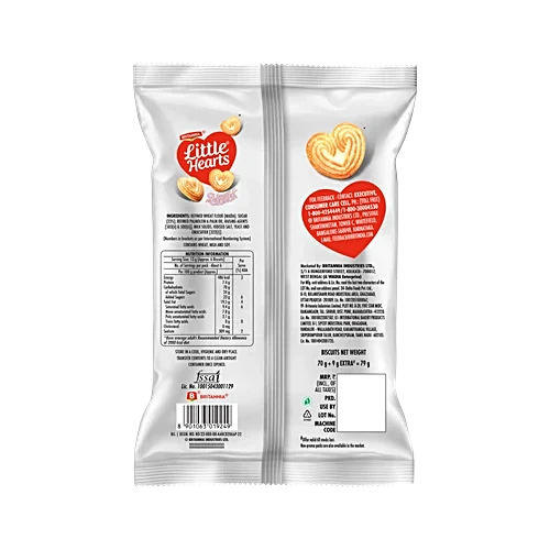 Little Hearts 70G 48Pk