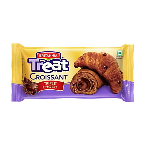Croissant Triple Chocochip 20Pk