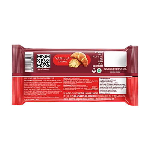 Croissant Vanilla Gt 45G 20Pk