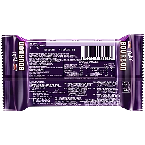 Fab Bourbon 45+9gm Mrp-9