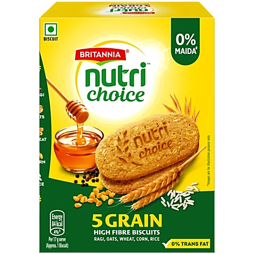 Nutri Choice 5 Grain 100% Atta 200G 32Pk
