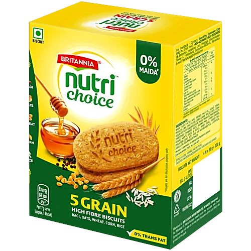 Nutri Choice 5 Grain 100% Atta 200G 32Pk