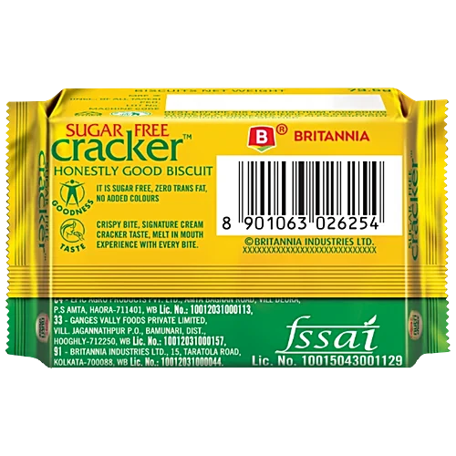 Nutri Choice Cracker Lite 60G 80Pk
