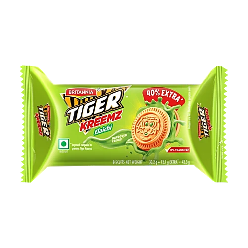 Tiger Kreemz Elaichi 30.2G 144Pk