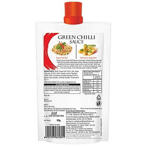 Ching's Secret Green Chilli Sauce 90g