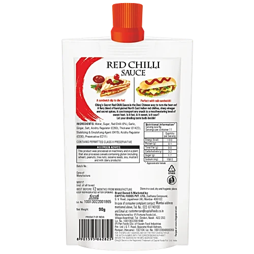 Ching's Secret Red Chilli Sauce 90g