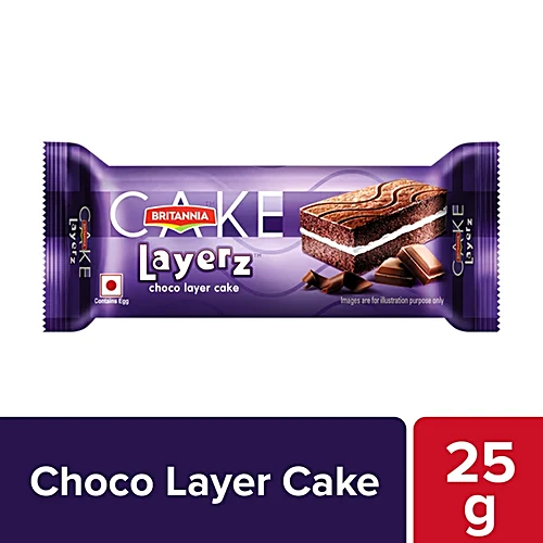 Veg Layer Cake Choco 11G 424Pk